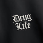 drug-life-klein-hoodie-schwarz-closeup