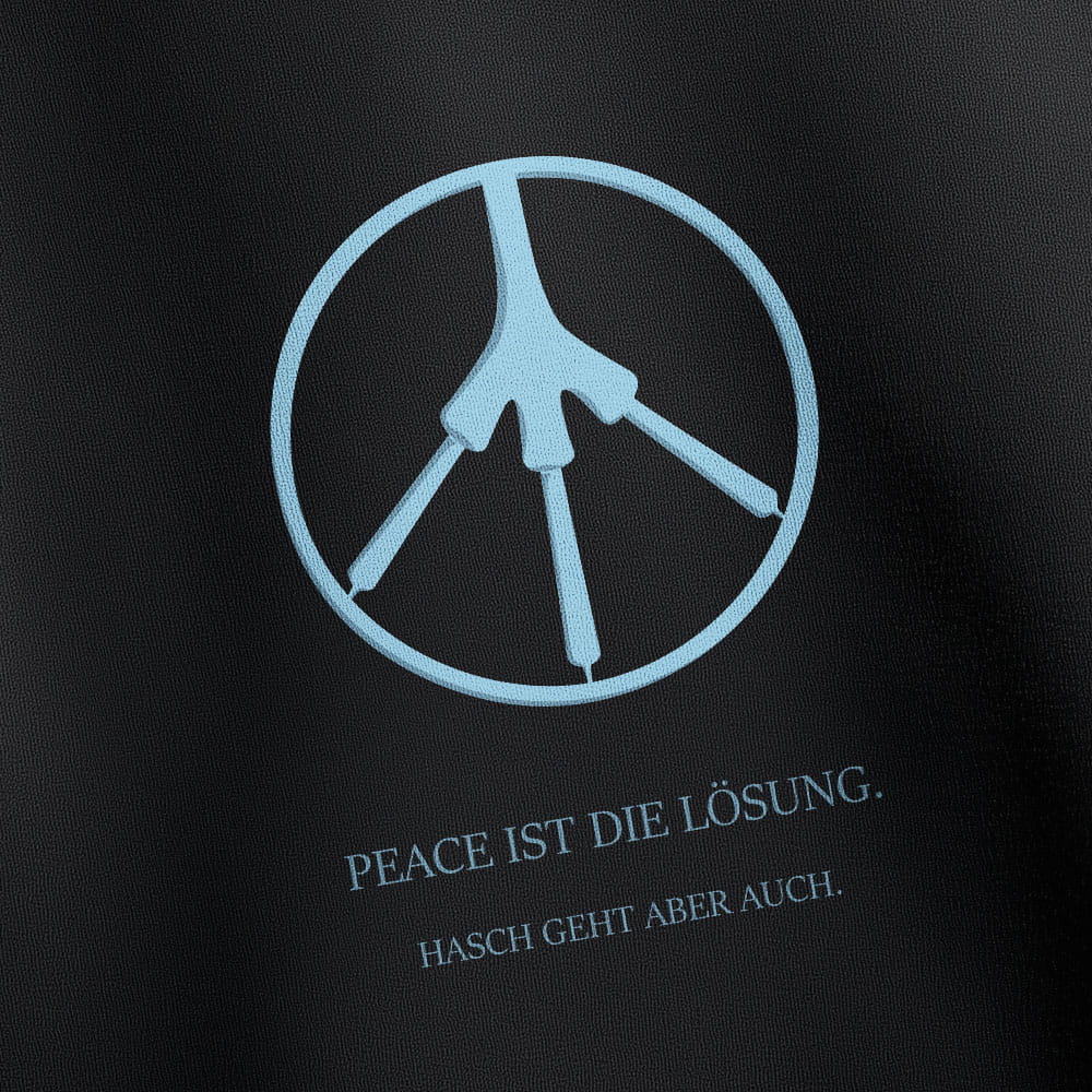 peace-hoodie-schwarz-closeup