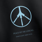 peace-hoodie-schwarz-closeup