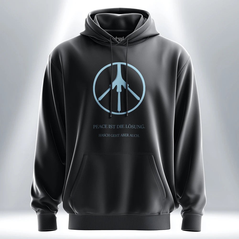 peace-hoodie-schwarz