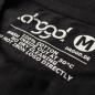 Preview: DRGGD Rot Shirt Schwarz Nackenlabel