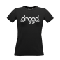 Preview: DRGGD Shirt Schwarz Frauen Mockup