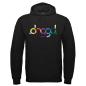 Preview: DRGGD TRIPPY Hoodie Schwarz Mockup