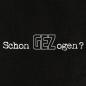 Preview: GEZ Shirt Schwarz CloseUp
