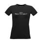 Mobile Preview: GEZ Shirt Schwarz Frauen Mockup