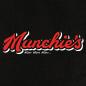 Preview: MUNCHIES Hoodie Schwarz CloseUp