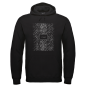 Preview: SCHLANGE Hoodie Schwarz Mockup