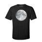 Mobile Preview: THE MOON Shirt Schwarz Mockup