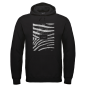 Preview: ZEBRA Hoodie Schwarz Mockup