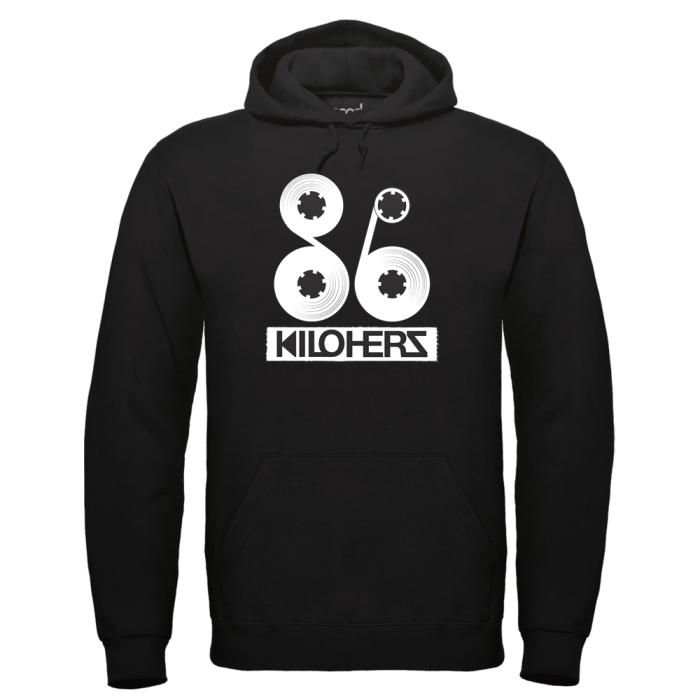 86KILOHERZ TAPE Hoodie Schwarz Mockup