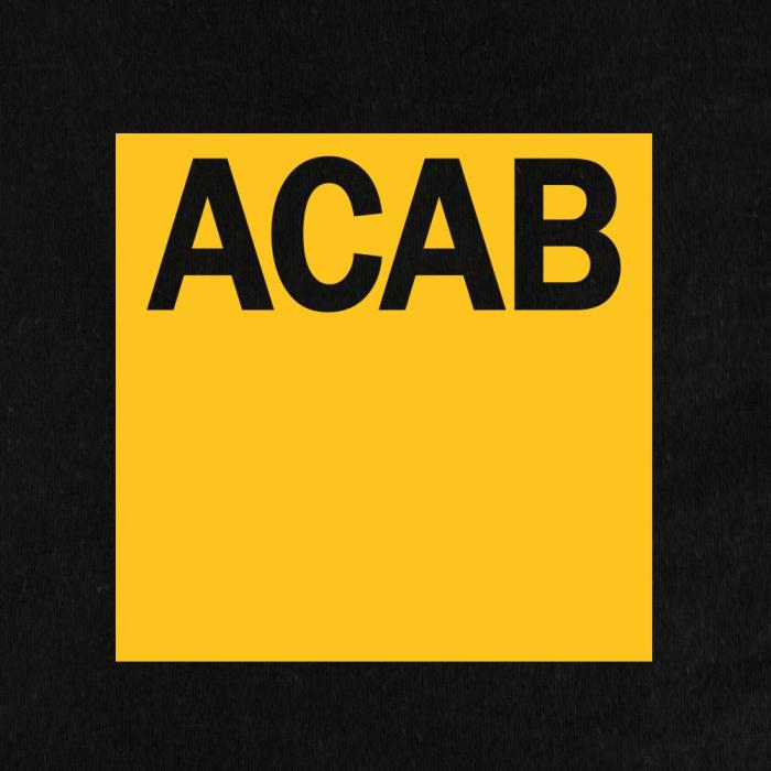 ACAB MITGLIED Hoodie Schwarz CloseUp