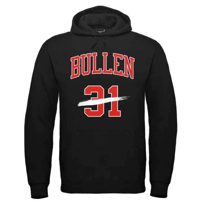 BULLEN 31 Hoodie Schwarz Mockup