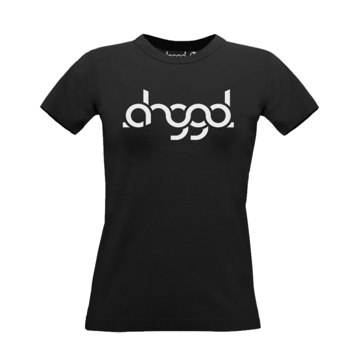 DRGGD Shirt Schwarz Frauen Mockup