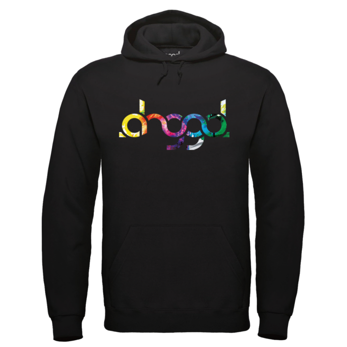 DRGGD TRIPPY Hoodie Schwarz Mockup