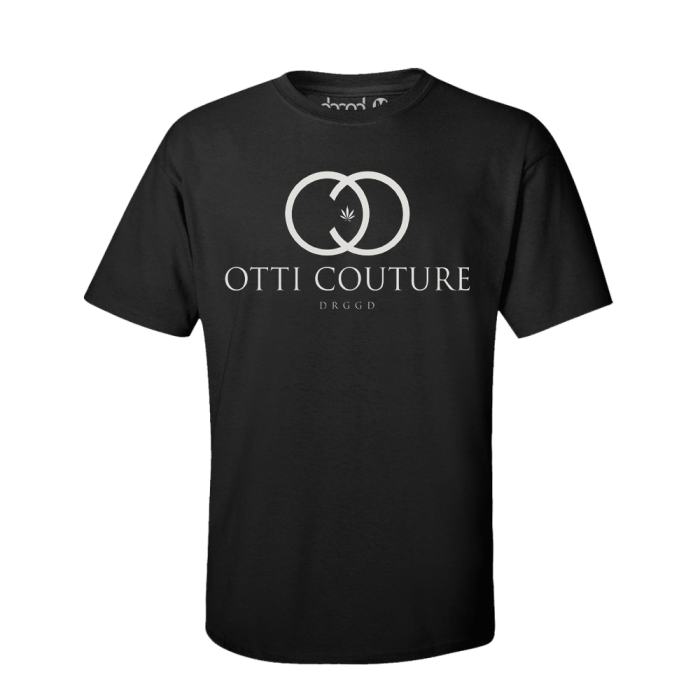 OTTI COUTURE Shirt Schwarz Mockup