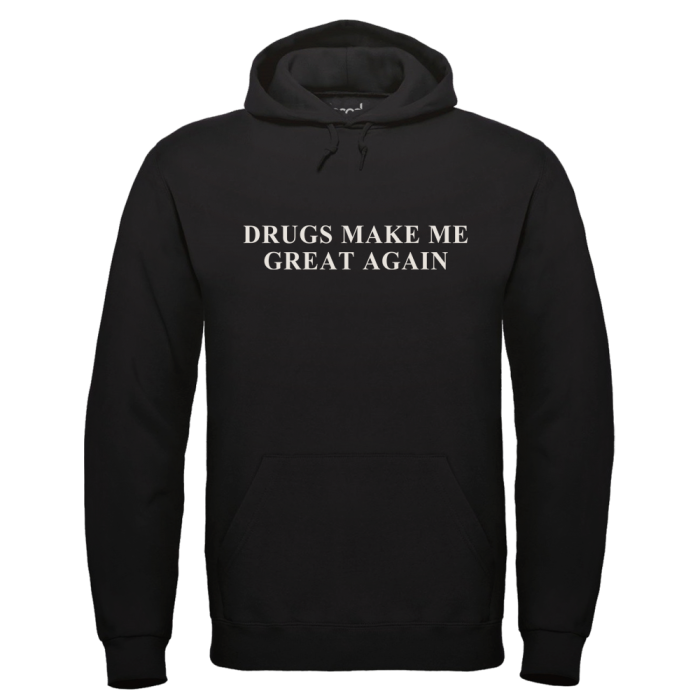 TRUMP Hoodie Schwarz Mockup