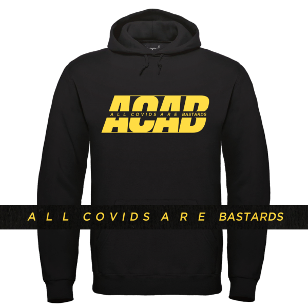 ACAB COVIDS Hoodie Schwarz Mockup