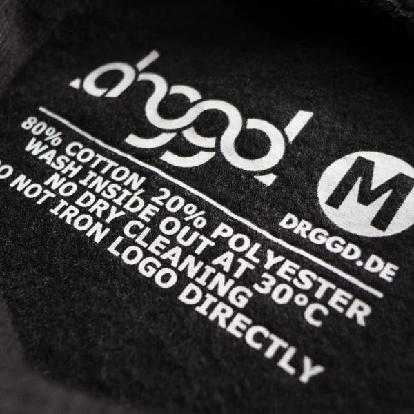 ACAB MITGLIED Hoodie Schwarz Nackenlabel