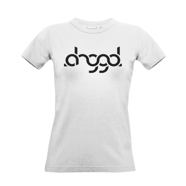 DRGGD Shirt Weiss Frauen Mockup
