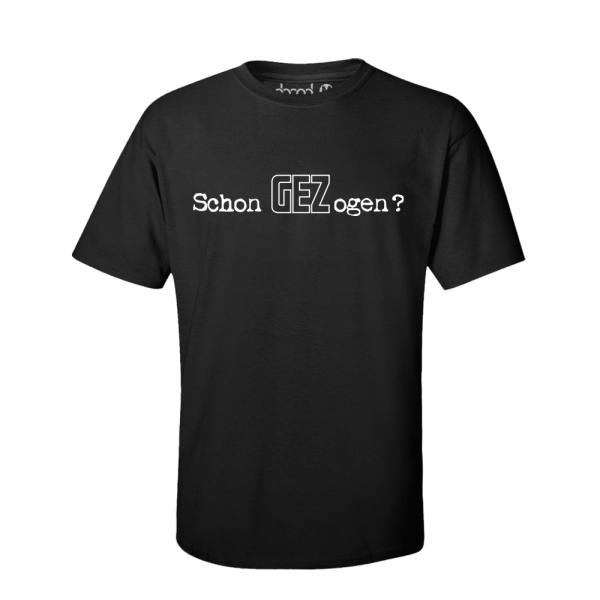 GEZ Shirt Schwarz Mockup