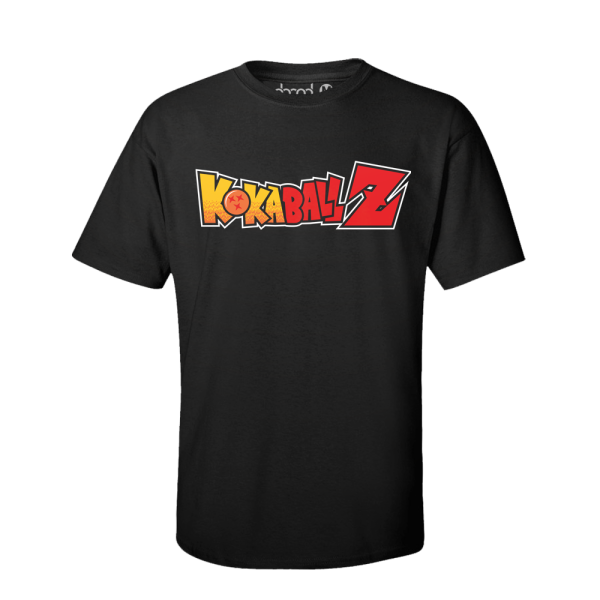 KOKABALL Z Shirt Schwarz Mockup