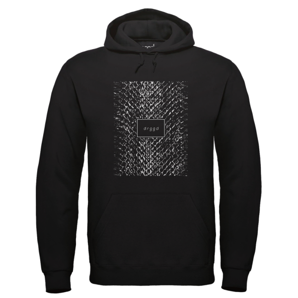 SCHLANGE Hoodie Schwarz Mockup