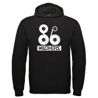 86KILOHERZ TAPE Hoodie Schwarz Mockup