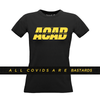 ACAB COVIDS Shirt Schwarz Frauen Mockup