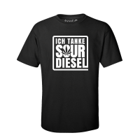 SOUR DIESEL Shirt Schwarz Mockup